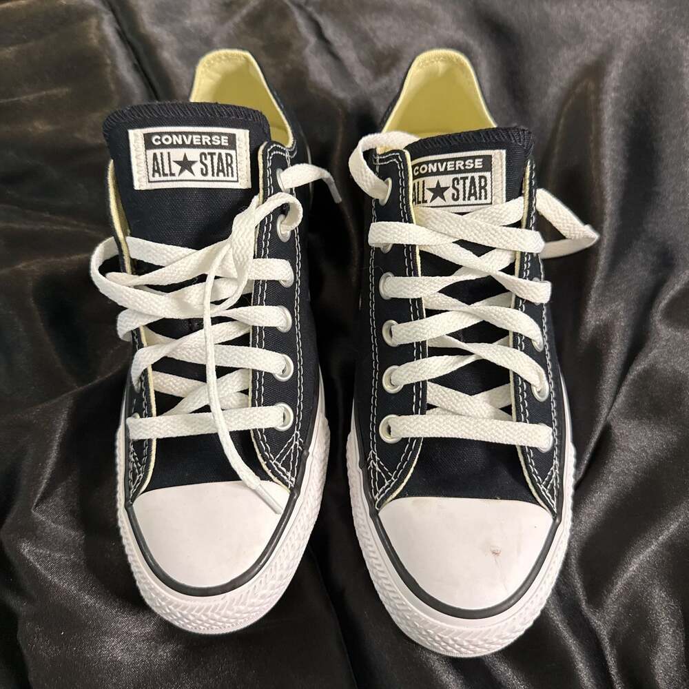 Converse Chuck Taylor All Star OX Low Top Black Sneaker Shoes